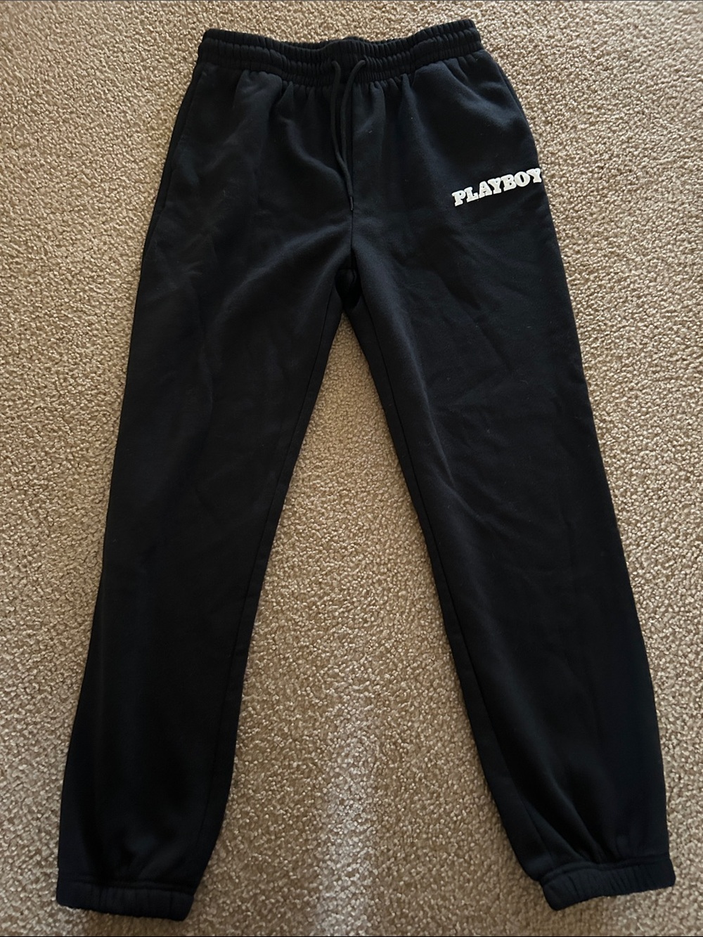 PLAYBOY Women’s Black Jogger Sweatpants